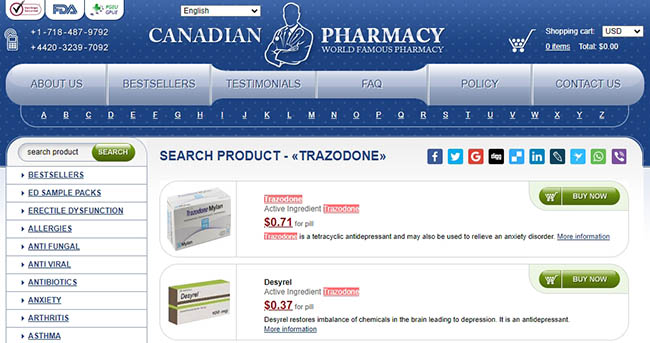 Trazodone male side effects - Buy Trazodone Online Over the Counter